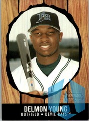 2003 Bowman Heritage FY Rookie DELMON YOUNG #253 Tampa Bay Devil Rays